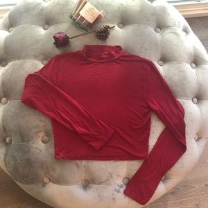 Loose turtle neck long sleeve
